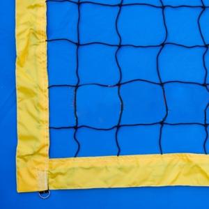 Купить Сетка для пляжного волейбола, обшитая с 4-х сторон, Д 2,2 мм в Меленках 