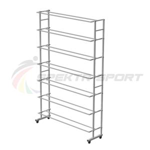 Купить Стеллаж для мячей мобильный односторонний шир. 1320 мм SP ХИ-М1_25 в Меленках 