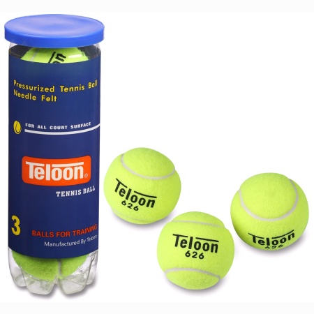 Купить Мяч для большого тенниса Teloon 626Т Р3  (3 шт) в Меленках 