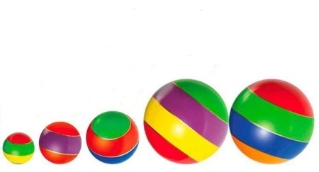 Купить Мячи резиновые (комплект из 5 мячей различного диаметра) в Меленках 
