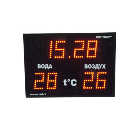 Купить Часы-термометр СТ1.13-2t для бассейна в Меленках 