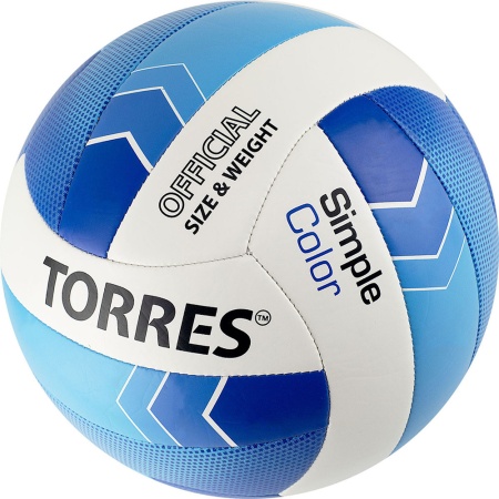 Купить Мяч волейбольный Torres Simple Color любительский р.5 в Меленках 
